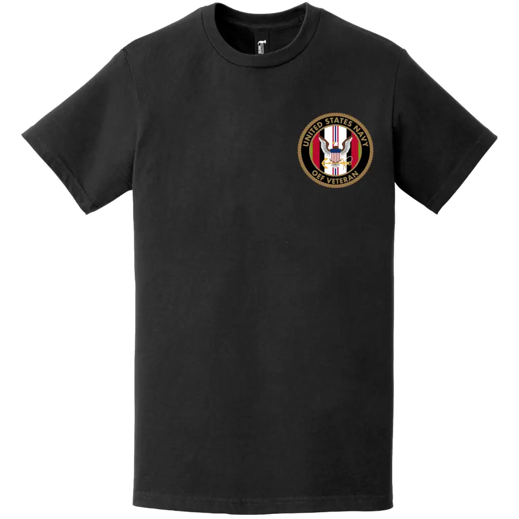 U.S. Navy Operation Enduring Freedom (OEF) Veteran Left Chest T-Shirt Tactically Acquired   