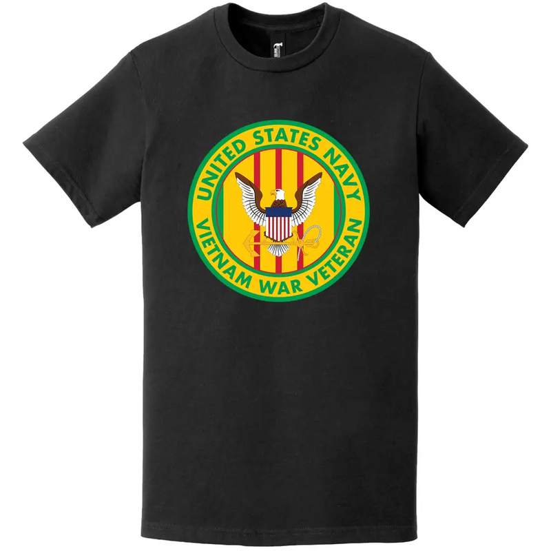 U.S. Navy Vietnam War Veteran Emblem T-Shirt