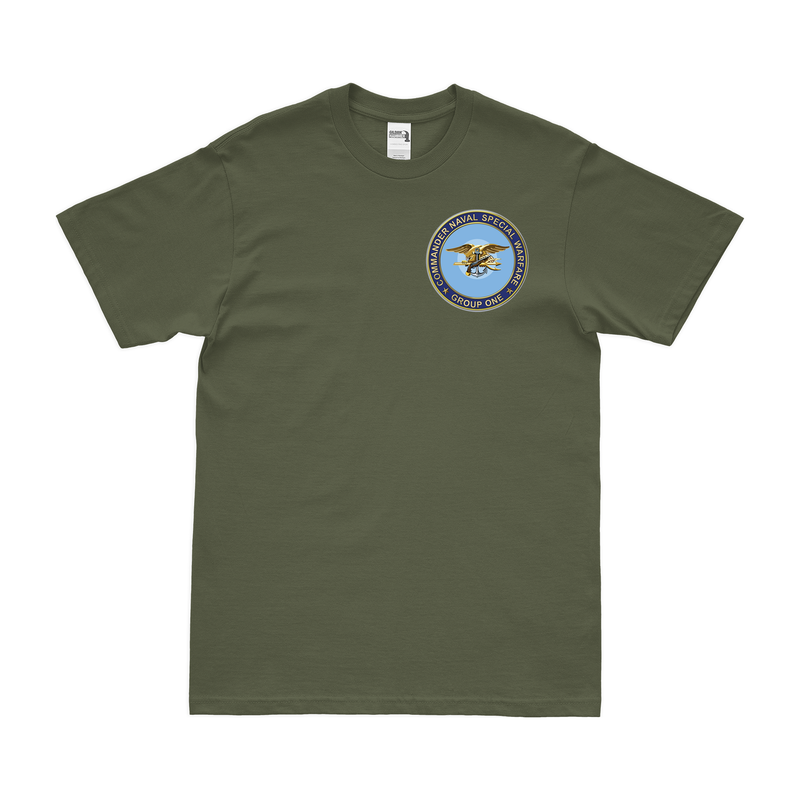 Naval Special Warfare Group 1 (NSWG-1) Left Chest Emblem T-Shirt