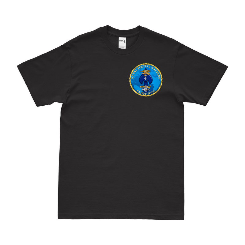 Naval Special Warfare Group 4 (NSWG-4) Left Chest Emblem T-Shirt