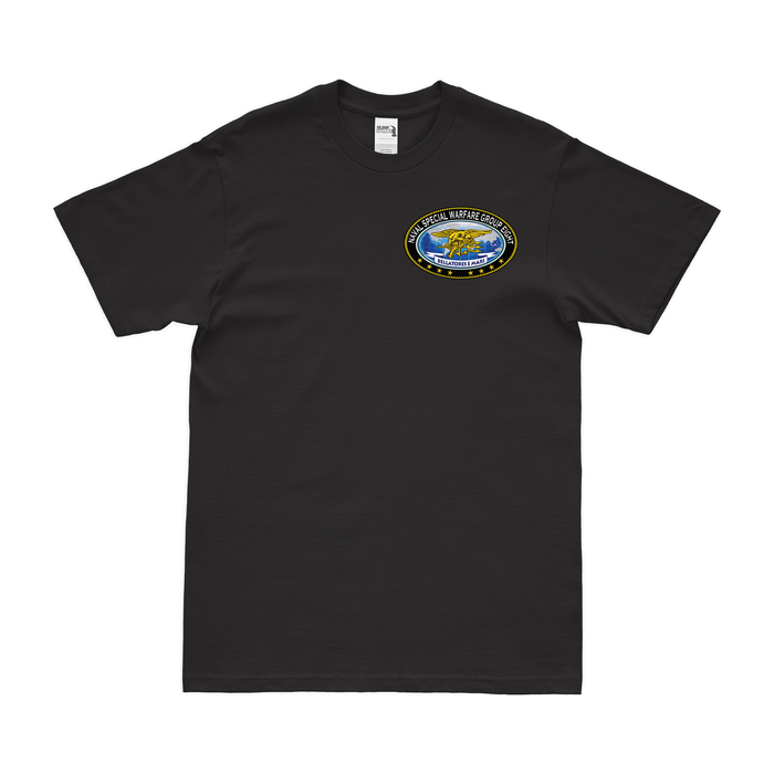 Naval Special Warfare Group 8 (NSWG-8) Left Chest Emblem T-Shirt Tactically Acquired Black Small 