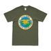 Naval Special Warfare Command (NSW) Emblem T-Shirt Tactically Acquired Military Green Distressed Small