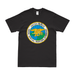 Naval Special Warfare Command (NSW) Emblem T-Shirt Tactically Acquired Black Distressed Small