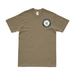 U.S. Navy Veteran Logo Left Chest Emblem Crest T-Shirt Tactically Acquired Small Coyote Brown 