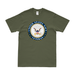 U.S. Navy Veteran Logo Emblem Crest T-Shirt Tactically Acquired Small Military Green 