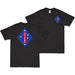 Double-Sided 1st Marine Division Battle of Okinawa T-Shirt Tactically Acquired Small Black 