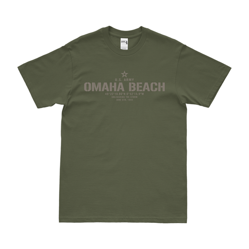 U.S. Army Omaha Beach D-Day June 6th 1944 Legacy T-Shirt