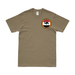 U.S. Navy Persian Gulf Yacht Club Left Chest Logo T-Shirt Tactically Acquired Small Coyote Brown 