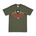 Patriotic 2nd Infantry Division Crossed Rifles T-Shirt Tactically Acquired Military Green Small 