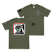 Double-Sided MACV-SOG RT Illinois Vietnam Logo T-Shirt Tactically Acquired Military Green Small 