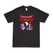 187th Airborne Infantry 'Rakkasans' 101st Airborne Tori T-Shirt Tactically Acquired Black Clean Small
