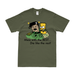 Vintage 1991 "Mess with the Best, Die Like the Rest" Bart Simpson Gulf War T-Shirt Tactically Acquired Military Green Small 