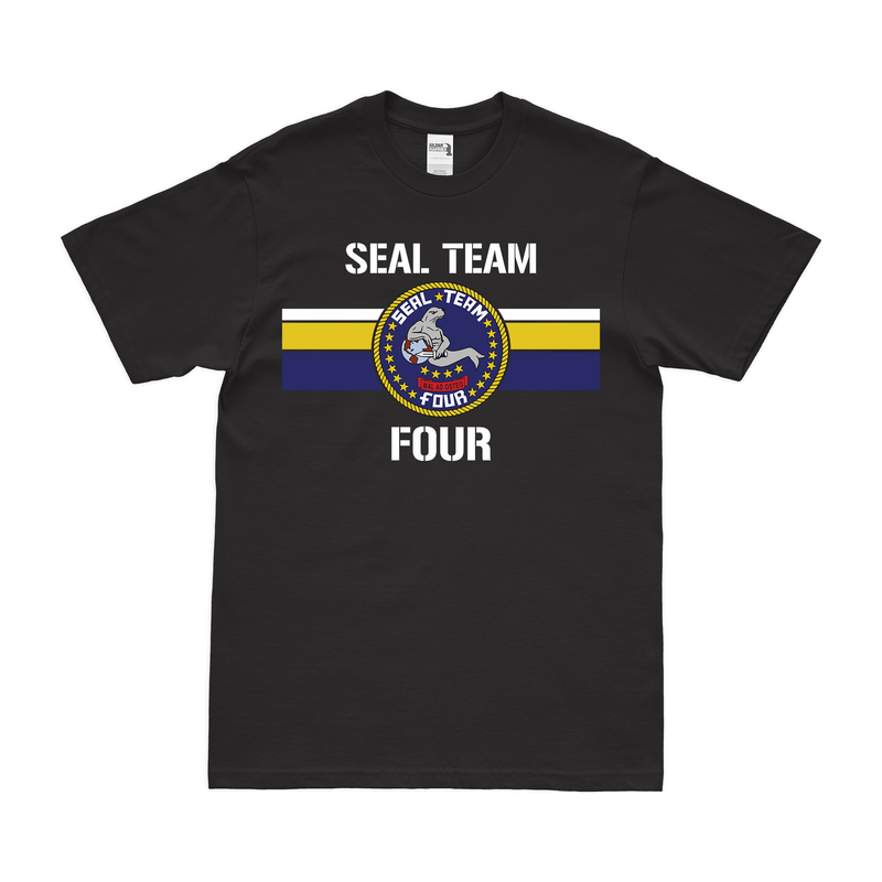 Modern U.S. Navy SEAL Team 4 Emblem T-Shirt