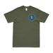U.S. Navy SEAL TEAM 17 Left Chest Emblem T-Shirt Tactically Acquired Military Green Small 