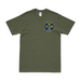 U.S. Navy SEAL TEAM 18 Left Chest Emblem T-Shirt Tactically Acquired Military Green Small 