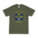 U.S. Navy SEAL Team 18 Emblem T-Shirt Tactically Acquired Military Green Distressed Small