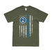 Patriotic U.S. Navy SEAL Team 2 American Flag T-Shirt Tactically Acquired Military Green Small 