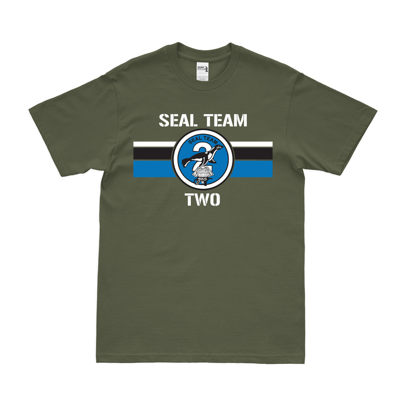 Modern U.S. Navy SEAL Team 2 Emblem T-Shirt
