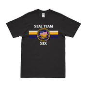 Modern U.S. Navy SEAL Team 6 Emblem T-Shirt Tactically Acquired Black Small 
