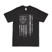 De Oppresso Liber Special Forces American Flag T-Shirt Tactically Acquired Small Black 