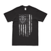 U.S. Army Special Forces De Oppresso Liber American Flag T-Shirt Tactically Acquired Small Black 