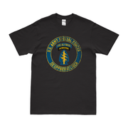 U.S. Army Special Forces Circle Logo Emblem T-Shirt Tactically Acquired   