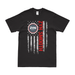 United States of Zyn - Patriotic Zyn Flavors American Flag T-Shirt Tactically Acquired Black Smooth Small