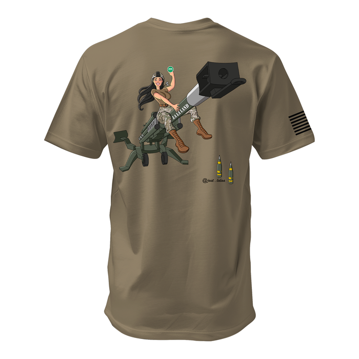 ZYN by Lala: Princess of Battle ZYN Flavors Field Artillery T-Shirt Tactically Acquired