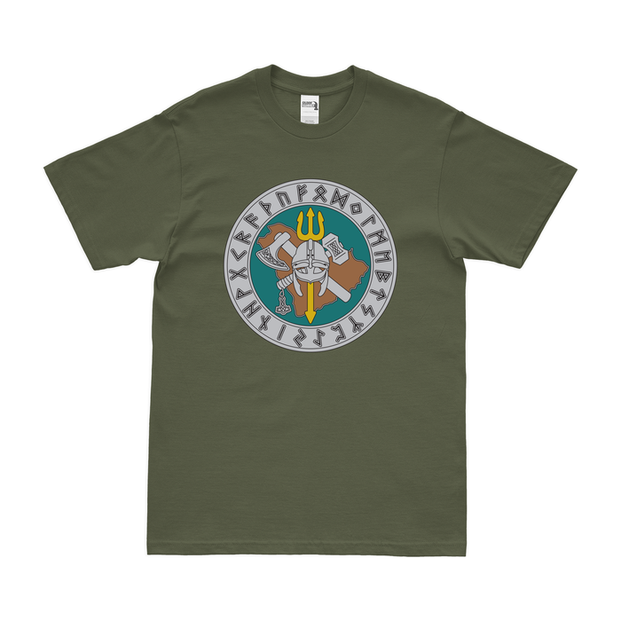 Special Reconnaissance Team One (SRT-1) Emblem T-Shirt Tactically Acquired Military Green Clean Small