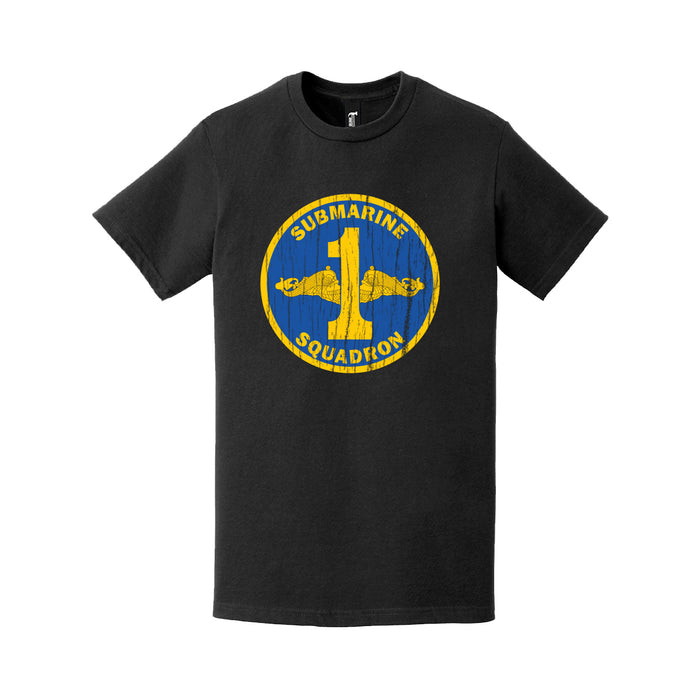 Distressed SUBRON 1 Logo Emblem Crest T-Shirt Tactically Acquired   