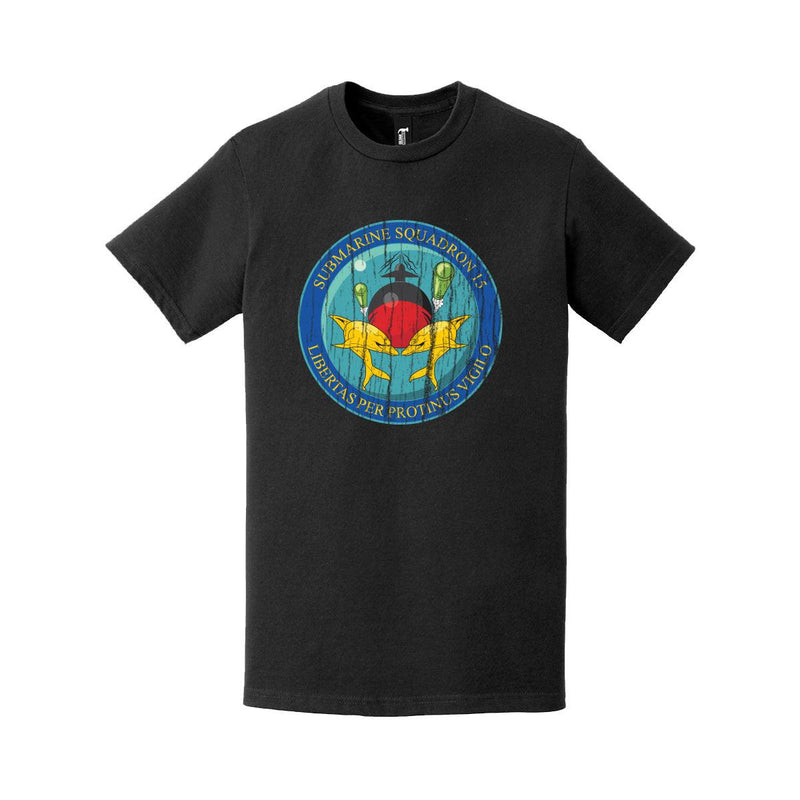 ユーズド加工 SUBRON 15 ロゴエンブレム クレスト Tシャツ
