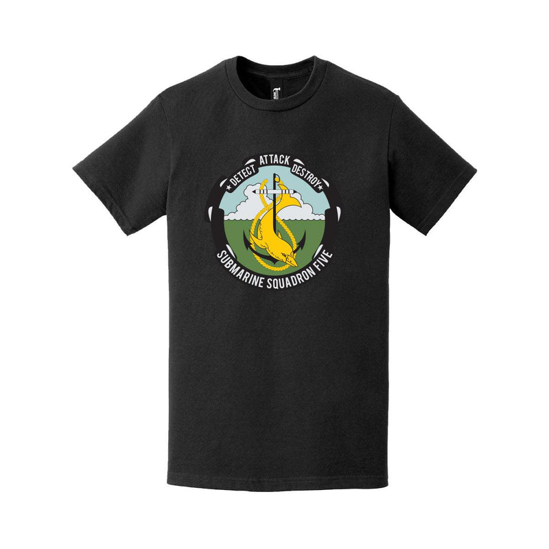 SUBRON 5 Logo Emblem Crest Insignia T-Shirt