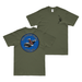 Double-Sided SEAL Delivery Vehicle Team 1 (SDVT-1) Frogman T-Shirt Tactically Acquired Military Green Small 