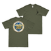 Double-Sided U.S. Navy SEAL Team 10 Frogman T-Shirt Tactically Acquired Military Green Small 