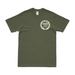 U.S. Navy SEAL TEAM 10 Left Chest Emblem T-Shirt Tactically Acquired Military Green Small 