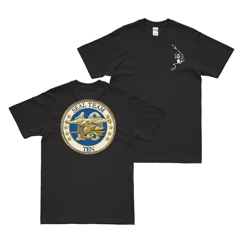 Double-Sided U.S. Navy SEAL Team 10 Frogman T-Shirt