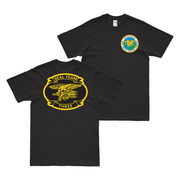 Double-Sided U.S. Navy SEAL Team 3 NSW T-Shirt Tactically Acquired Black Small 