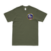 U.S. Navy SEAL TEAM 4 Left Chest Emblem T-Shirt Tactically Acquired Military Green Small 