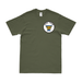 U.S. Navy SEAL TEAM 5 Left Chest Emblem T-Shirt Tactically Acquired Military Green Small 