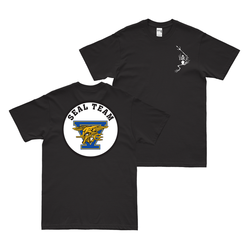 Double-Sided U.S. Navy SEAL Team 5 Frogman T-Shirt
