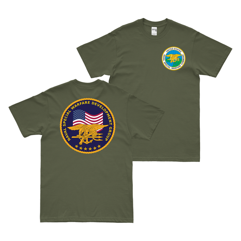 Double-Sided U.S. Navy SEAL Team 6 DEVGRU NSW T-Shirt