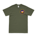 U.S. Navy SEAL TEAM 6 Left Chest Emblem T-Shirt Tactically Acquired Military Green Small 