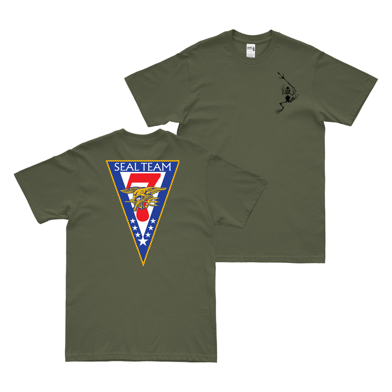 Double-Sided U.S. Navy SEAL Team 7 Frogman T-Shirt