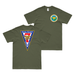 Double-Sided U.S. Navy SEAL Team 7 NSW T-Shirt Tactically Acquired Military Green Small 