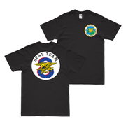 Double-Sided U.S. Navy SEAL Team 8 NSW T-Shirt Tactically Acquired Black Small 