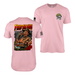 “Feed the Chaos” - Pin Up Girl Shaniya Drill Instructor T-Shirt Tactically Acquired Pink Small