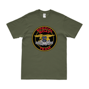 Special Boat Team 12 (SBT-12) Emblem T-Shirt Tactically Acquired Military Green Clean Small