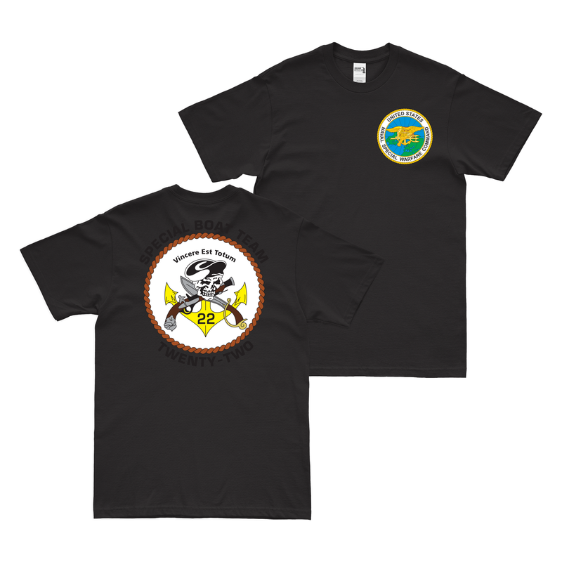 Double-Sided Special Boat Team 22 (SBT-22) NSW T-Shirt
