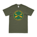 Distressed U.S. Army Special Forces Branch Plaque T-Shirt Tactically Acquired Small Military Green 