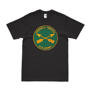 Distressed U.S. Army Special Forces Branch Plaque T-Shirt Tactically Acquired Small Black 